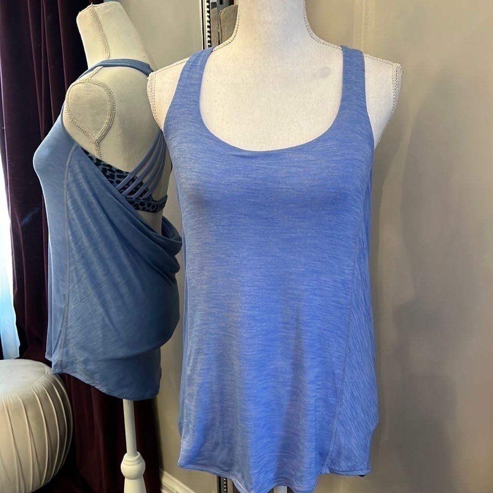 Lululemon Heathered Lullaby Wild Tank Size 6